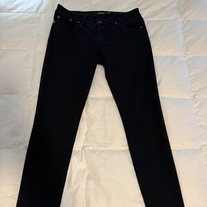 Lauren RL, Modern Skinny Jeans, Stretch, Low Rise, Black, Size 6
